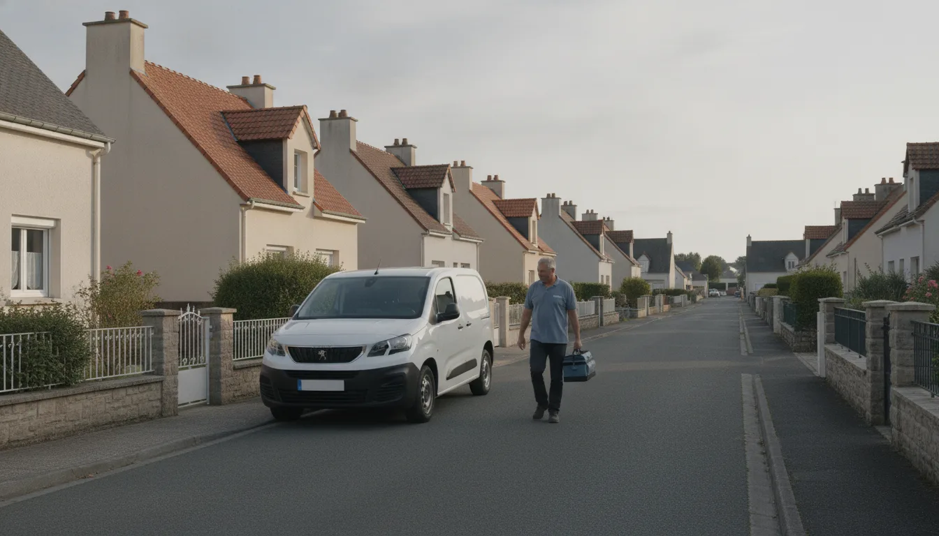 Dépannage pompe de relevage Lanvéoc – intervention locale / la ville